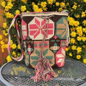 ⚡️Mega Sale⚡️Colombian Wayuu handwoven bucket bag